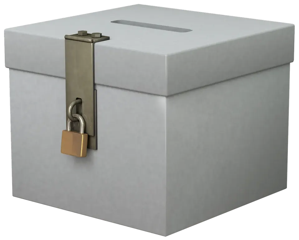 ballot box, choice, federal election, democracy