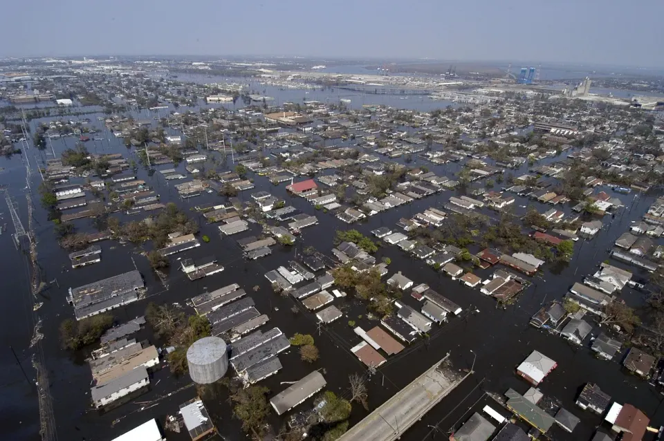new orleans, louisiana, after hurricane katrina, city