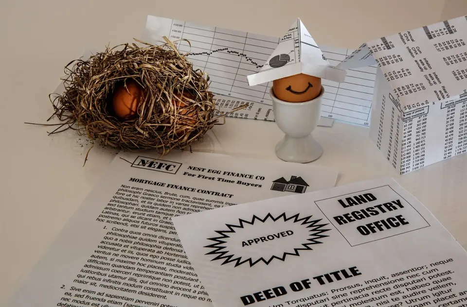 savings, real estate, mortgage bond, mortgage contract