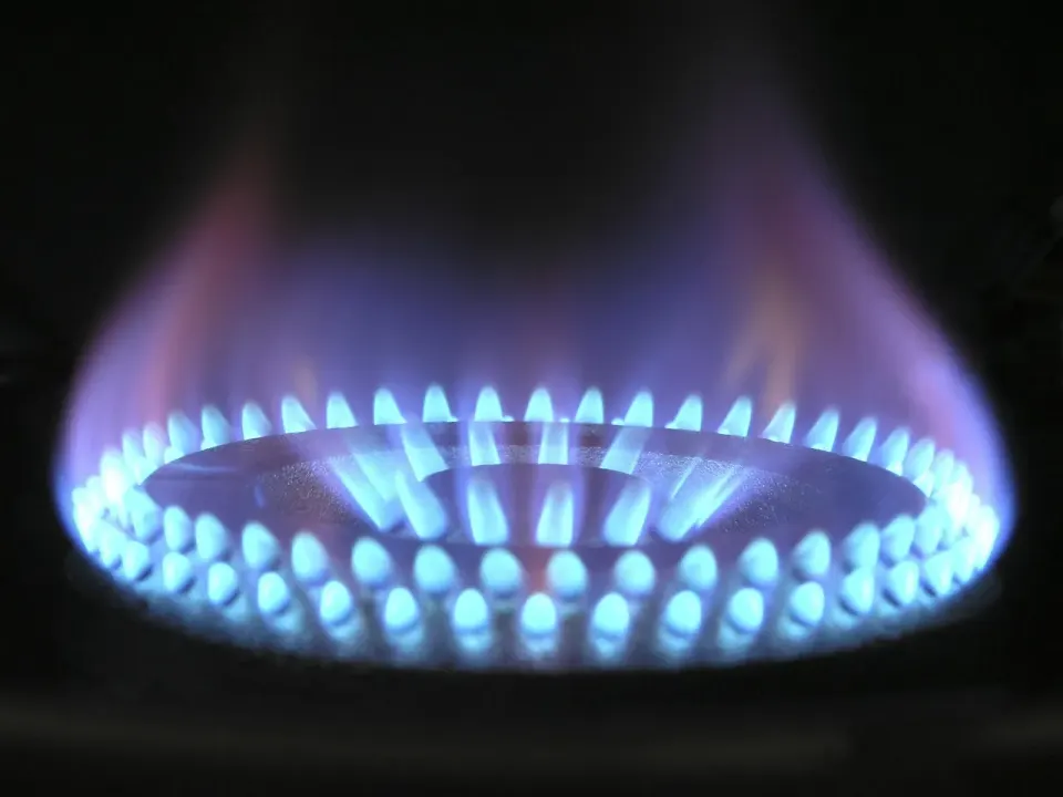 flame, gas, gas flame, blue